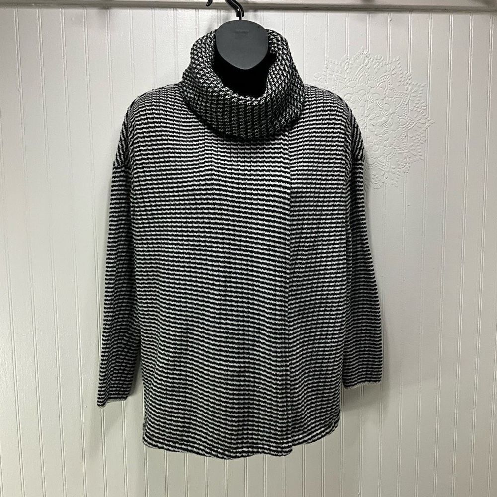 CABI Fergie Split Turtleneck Sweater
